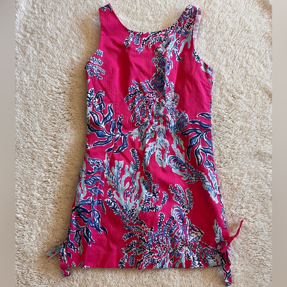 Lily Pulitzer Pink Dress Sz 12Yrs